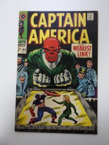 Captain America #103 (1968) FN/VF condition