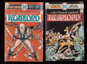 Warlord #1-6 + DC 1st Issue Special #8 - Warlord 1st & 2nd App. 7 Pc LOT 1975/76
