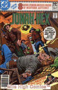 JONAH HEX (1977 Series) #40 NEWSSTAND Very Fine Comics Book