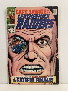 Capt Savage And His Leatherneck Raiders #4 Baron Shocker App.