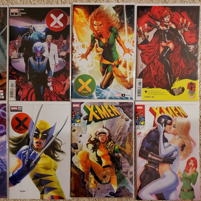 X-Men #1 #2 #3 #4 #5 #6 #7 #8 #9 #10 & #11 ? various Anacleto &  Parillo crain