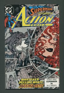 Action Comics (Superman) #645  / 9.2 NM-   September 1989