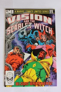Vision and the Scarlet Witch #3 Direct Edition (1983) Vision NM