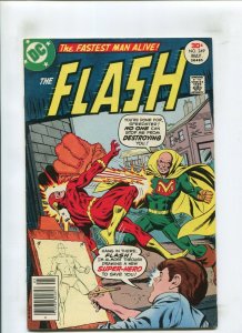 FLASH #249 (6.0) *FISHERMAN* HERO NAMED SUPER 1977