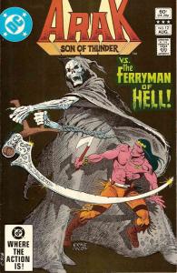 Arak Son of Thunder #12 FN ; DC | Roy Thomas Ferryman of Hell Grim Reaper