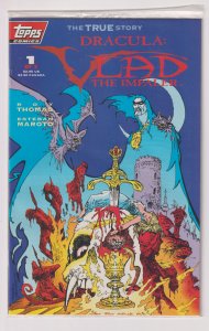 Topps Comics! Dracula Vlad: The Impaler! Issue #1 (of 3)! Polybagged!