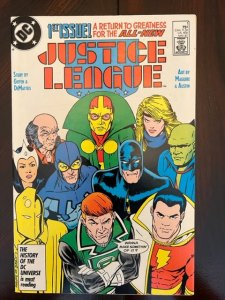Justice League #1 Direct Edition (1987) - NM