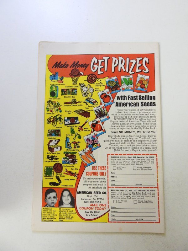 Action Comics #422 (1973) VG+ condition subscription crease