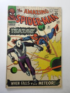 The Amazing Spider-Man #36 (1966) GD+ Cond tracing fc, ink fc, moisture stain