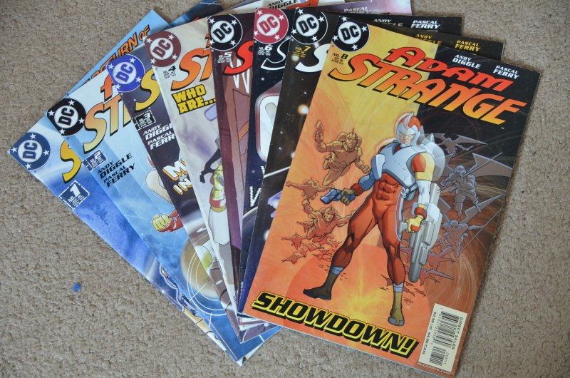 Adam Strange #8 (2005) 1-8 Full Run. VF+