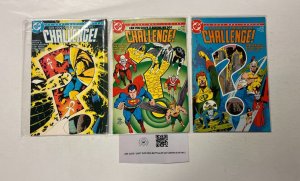 3 Challenge! DC Comics Books #9 10 11 22 JW15