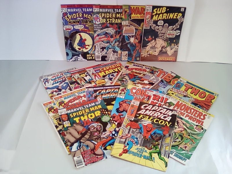 MARVEL Bronze Age Lot of 20 >>> PLEASE READ SHIPPING BEFORE BIDDING <<<  / #964