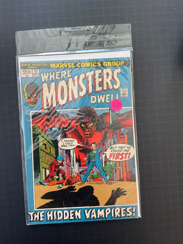 Where Monsters Dwell #17 (1972)