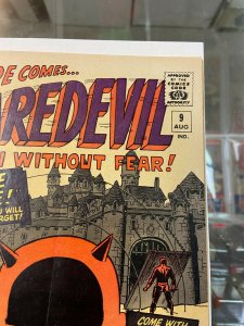 Daredevil 9 VG-/VG early Red Suit