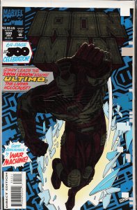 Iron Man #300 Foil Embossed Cover (1994) Iron Man