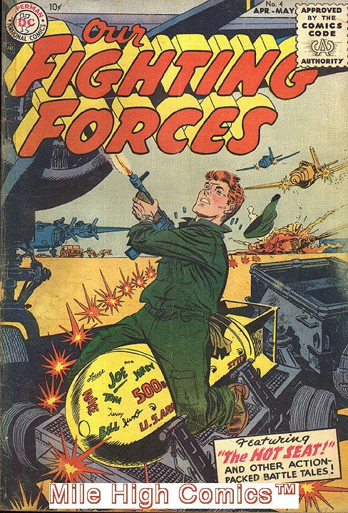 OUR FIGHTING FORCES (1954 Series) #4 Good Comics Book