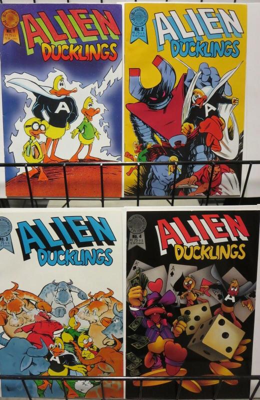 ALIEN DUCKLINGS  (1986-1987 BL) 1-4  Funny Animals!