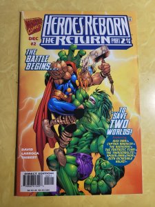 Heroes Reborn: The Return #1 through 4 (1997) Complete
