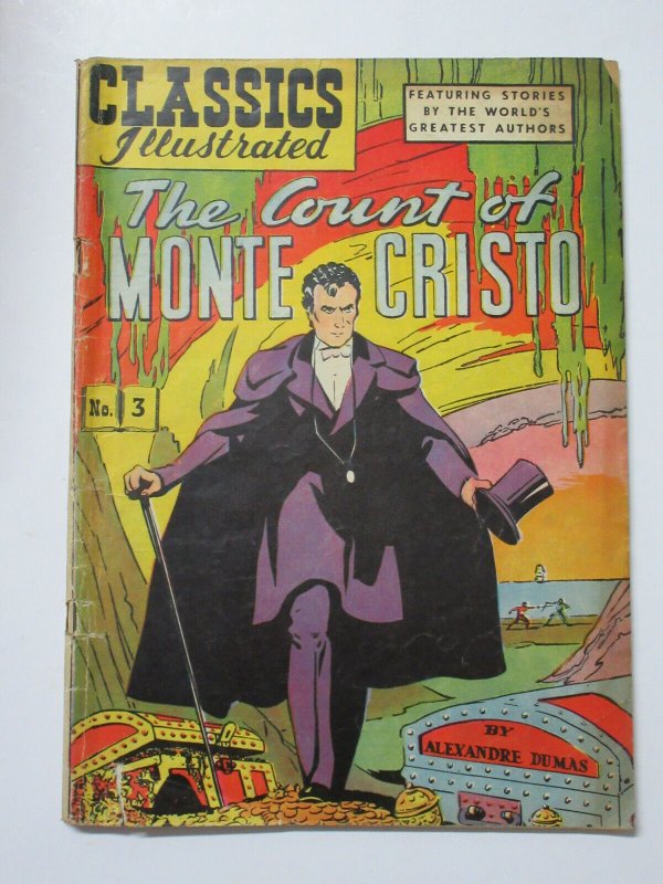 Classics Illustrated- The Count of Monte Cristo by Dumas HRN 60 (9th Edition) 