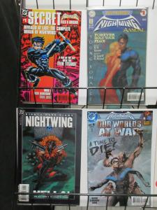 Nightwing (DC 1998-03) Lot of 44Diff Mini-Library Dick Grayson's Butt(kicking)