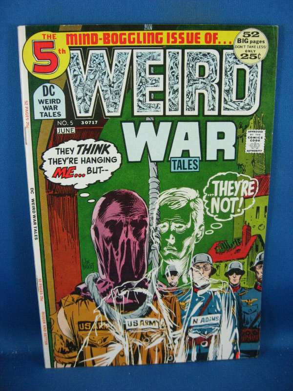 WEIRD WAR TALES 5 VF TOTH HEATH 1972