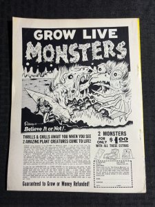 1965 MONSTER WORLD Magazine #3 FN+ 6.5 Curse of Frankenstein / She Creature