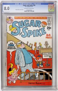 Sugar and Spike #96 (1971) CGC 8.0 VF