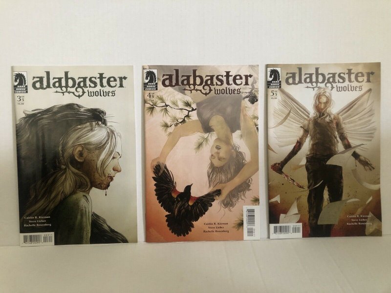 Alabaster Wolves #1 -5 Complete Set Lot Of 5