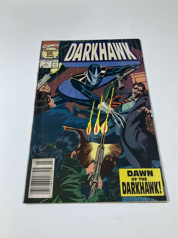 Darkhawk 1 Vf- Very Fine- 7.5 Newsstand Marvel Comics