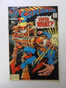 Superman #231 (1970) VG+ condition top staple detached from cover