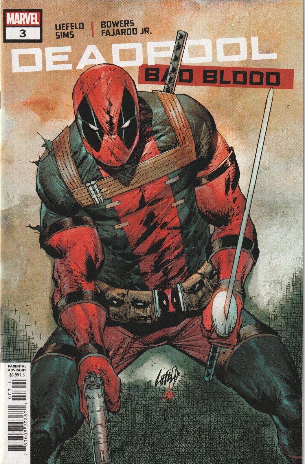 marvel deadpool comic strip