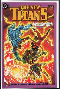 The New Titans #54 (1989) Teen Titans