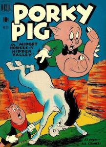 Porky Pig in Midget Horses of  Hidden Valley