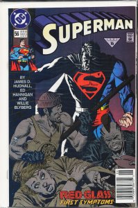 Superman #56 Newsstand Edition (1991) Superman