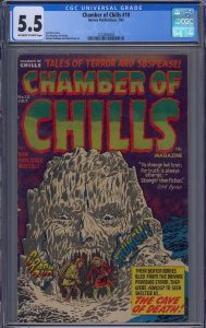 CHAMBER OF CHILLS #10 CGC 5.5 LEE ELIAS