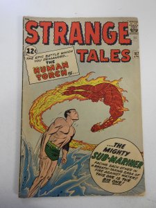 Strange Tales #107 (1963) VG- Condition moisture stains