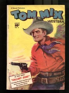 Tom Mix #8  1948 -   -VG - Comic Book