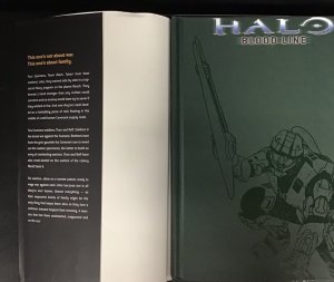 Halo: Blood Line - Hardcover W Dust Jacket Marvel Comics First Printing 2010