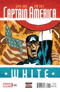 CAPTAIN AMERICA WHITE (2015 MARVEL) #1 CVR A TIM SALE