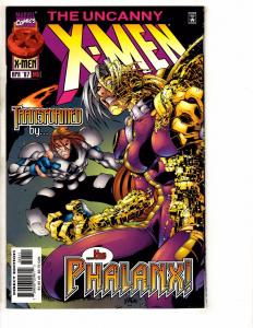 Lot Of 4 Uncanny X-Men Marvel Comic Books # 305 316 317 343 Wolverine Storm J258