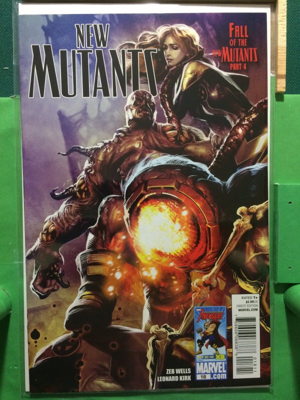 New Mutants #18 2009 series Fall of the New Mutants part 4