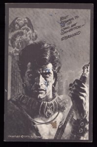 1971 Comic Art Convention New York Program - James Steranko cover (8.5)
