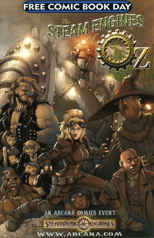 Arcana Studio Presents The Steam Engines of Oz FCBD #1 VF/NM; Arcana | save on s