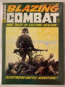 Blazing Combat #3 Warren Magazine (4.0 VG) (1966)