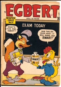 Egbert #11 1948-Quality-funny animals-impressive art-VG