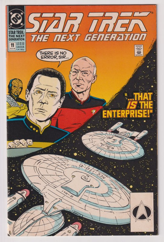 DC Comics! Star Trek: Next Generation! Issue #11! Great Looking Book!