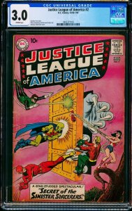 Justice League of America #2 (1961) CGC 3.0 GVG