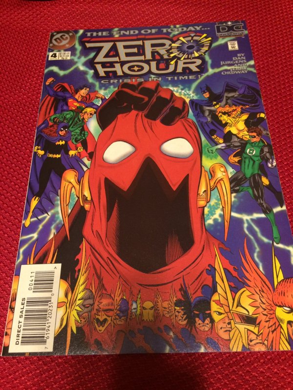 Zero Hour #4 DC Comics Crisis In Time (1994) NM