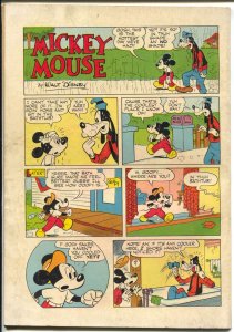 Four Color Comics-Mickey Mouse # 286 1950-Dell-Uninvited Guest-Disney-FN