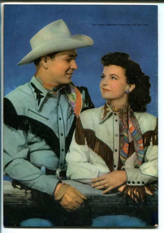 Roy Rogers  #16 1949-Dell-movie photo covers-western comic-Dale Evans -VF 